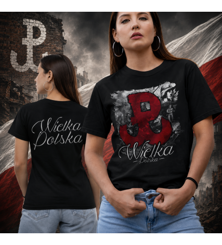 KOSZULKA DAMSKA WIELKA POLSKA PW